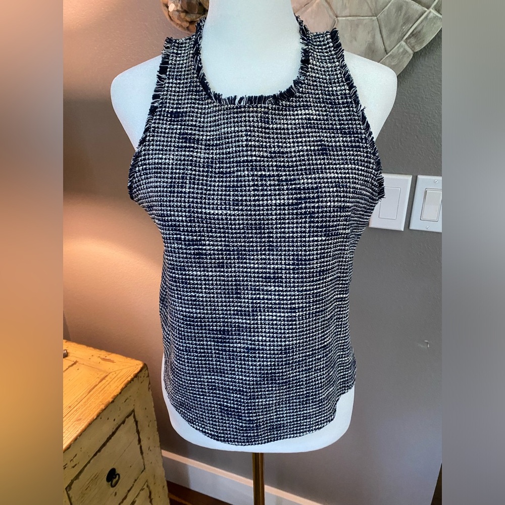 Zara Tweed Tank